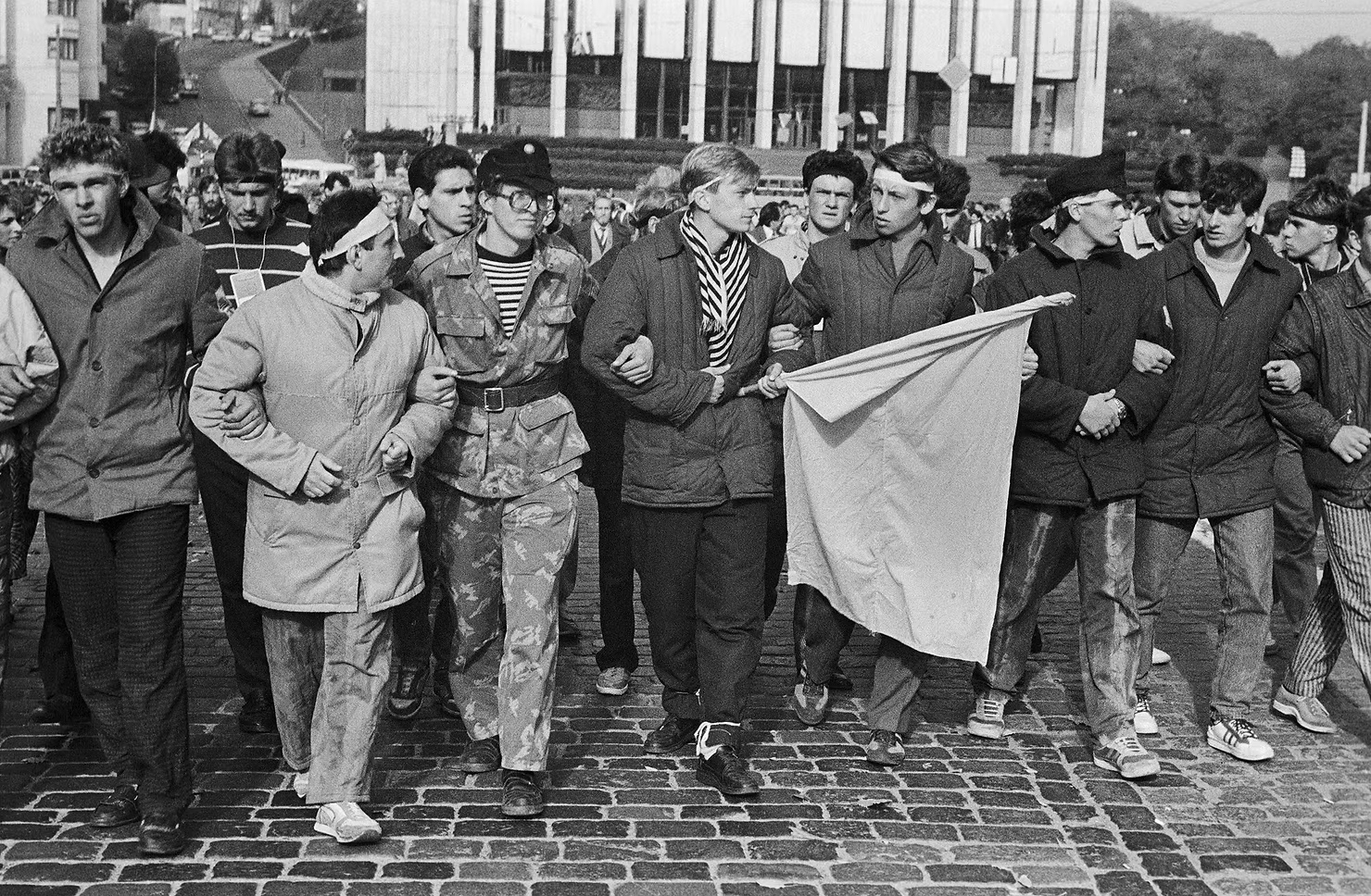 Revolution on Granite, Kyiv, October 1990. Photo: Oleksandr Hliadelov